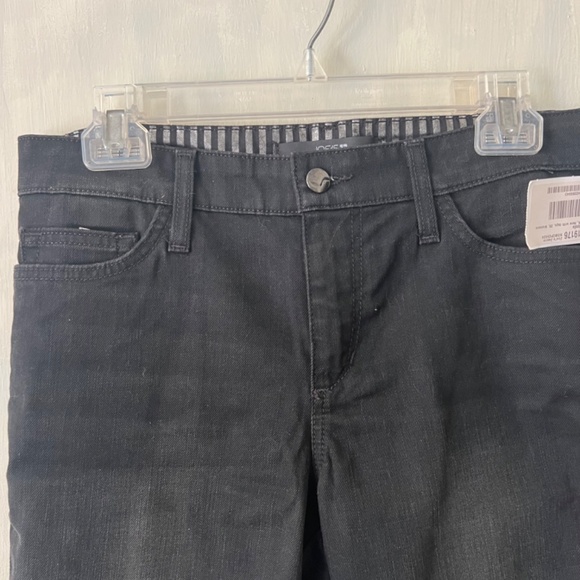NWT Joe ‘s Jeans “the blondie” black cropped frayed hem size 28 - Picture 3 of 12